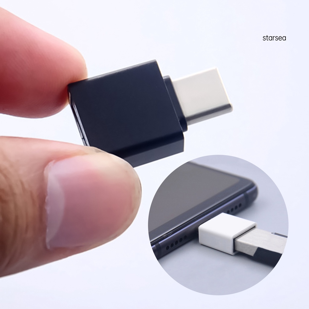 Set 2 Đầu Chuyển Đổi Usb Sang Type-C / Micro Chuyên Dụng Cho Điện Thoại Thông Minh