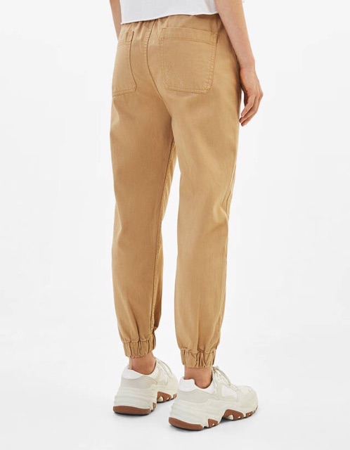 Quần jeans jogger dư xịn màu vàng tươi