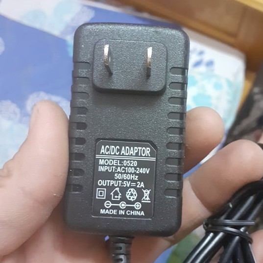 NGUỒN adapter 5V - 2A(nhựa) Jack 5.5*2.1mm | BigBuy360 - bigbuy360.vn