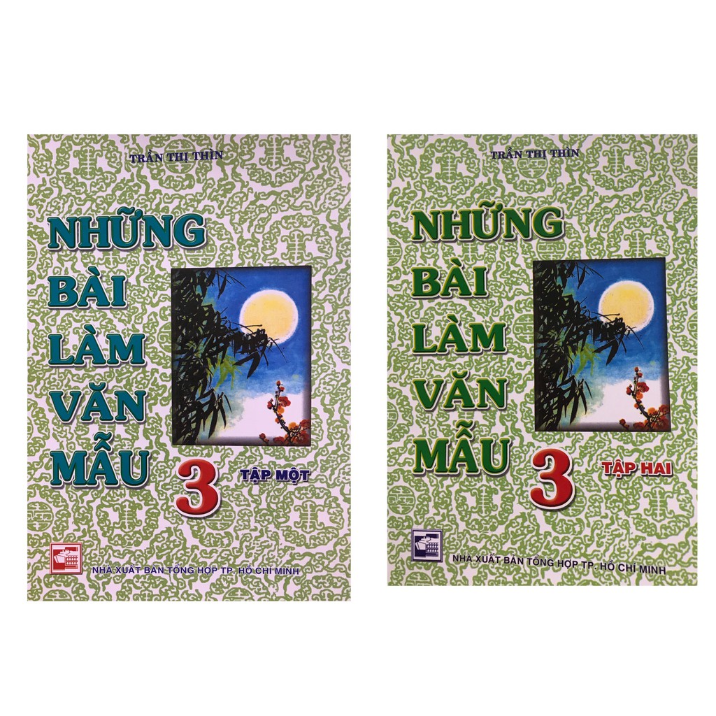 Sách - Combo Những bài làm văn mẫu lớp 3 ( 2 tập )