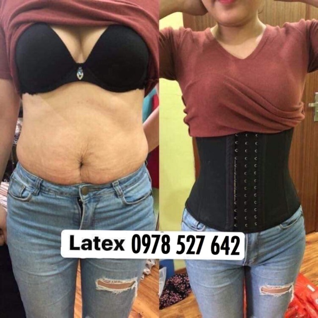 Đai nịt bụng latex 25 xương chuẩn Hy Lạp [ Tặng thước dây] | BigBuy360 - bigbuy360.vn