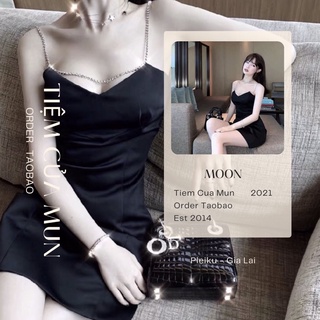 Đầm phối xích chanh sả