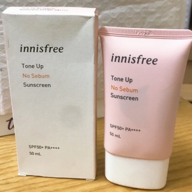 ⚡️Kem chống nắng kiềm dầu nâng tone da #Innisfree 💥 Nâng tone tự nhiên 💥 Che phủ khuyết điểm