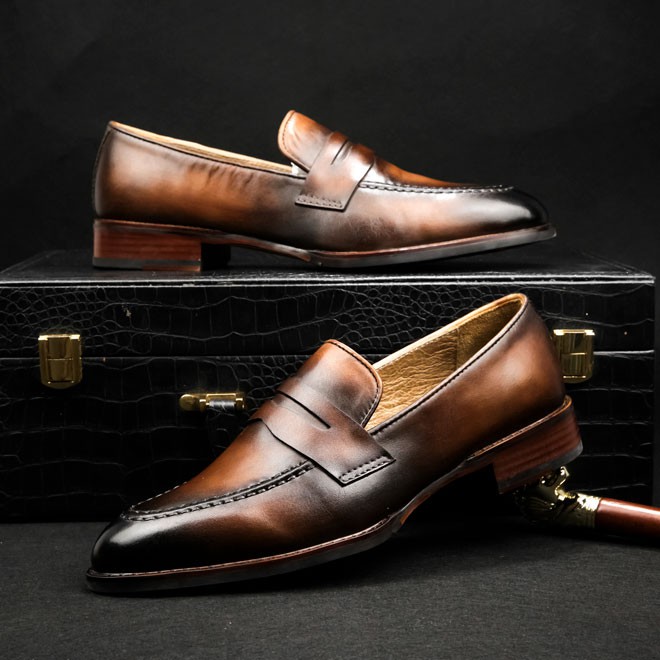 Giày nam thủ công Manzano phong cách mới thời thượng M88999