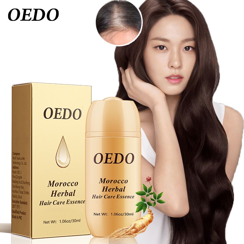 OEDO Tinh chất chăm sóc tóc nhân sâm thảo dược Morocco rụng tóc cho nam và nữ nhanh chóng tăng trưởng mạnh mẽ Serum sửa chân tóc | BigBuy360 - bigbuy360.vn