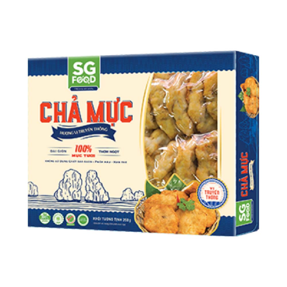 Chả Mực Hương Vị Truyền Thống SG Food Hộp 250G