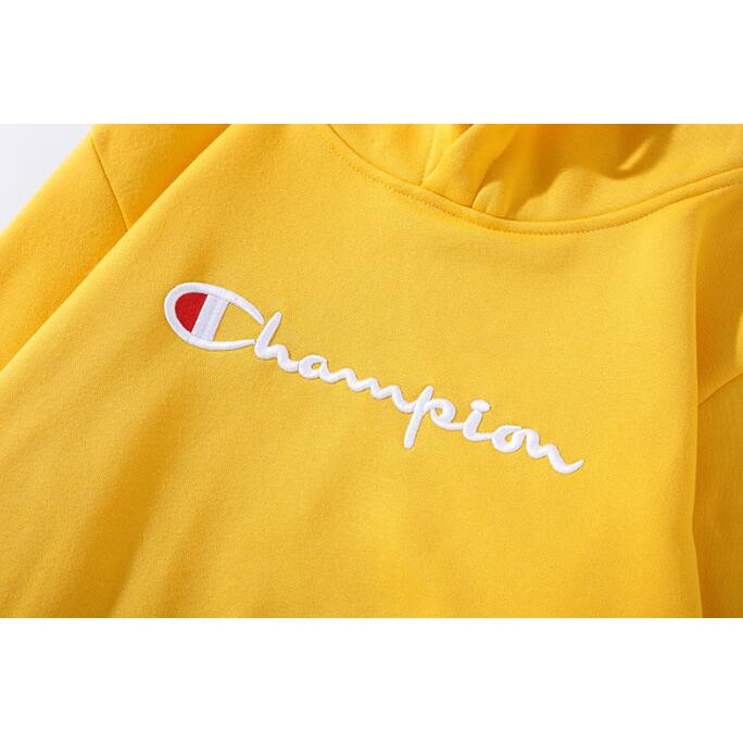 Áo hoodie thêu logo Champion thời trang