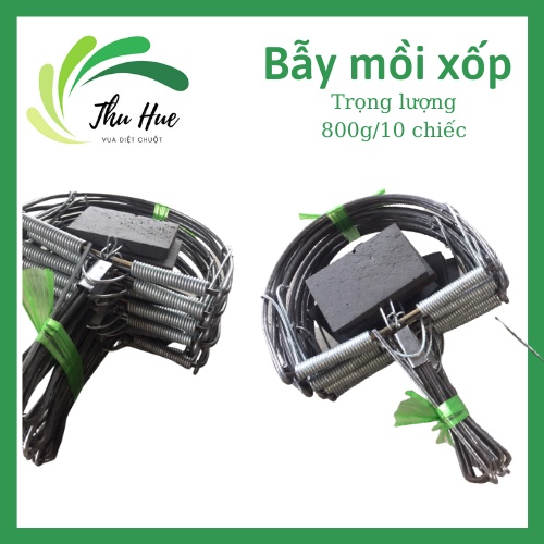 Bẫy chuột bán nguyệt mồi xốp đường kính 13cm – không dùng mồi - giá tại xưởng- Tặng kèm mồi thay thế