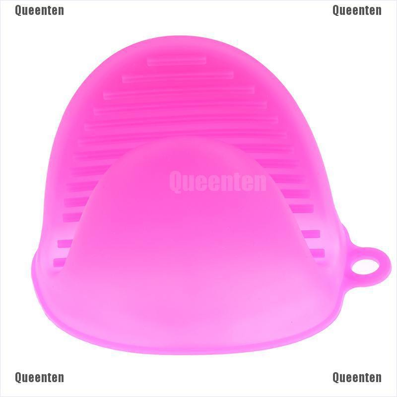 ★Queen 1PC Anti-scald Silicone Insulated Heat Pot Glove Microwave Oven  Hot Plate Clip