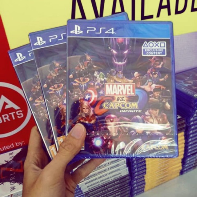 ĐĨA GAME PS4 MARVEL VS CAPCOM INFINITE