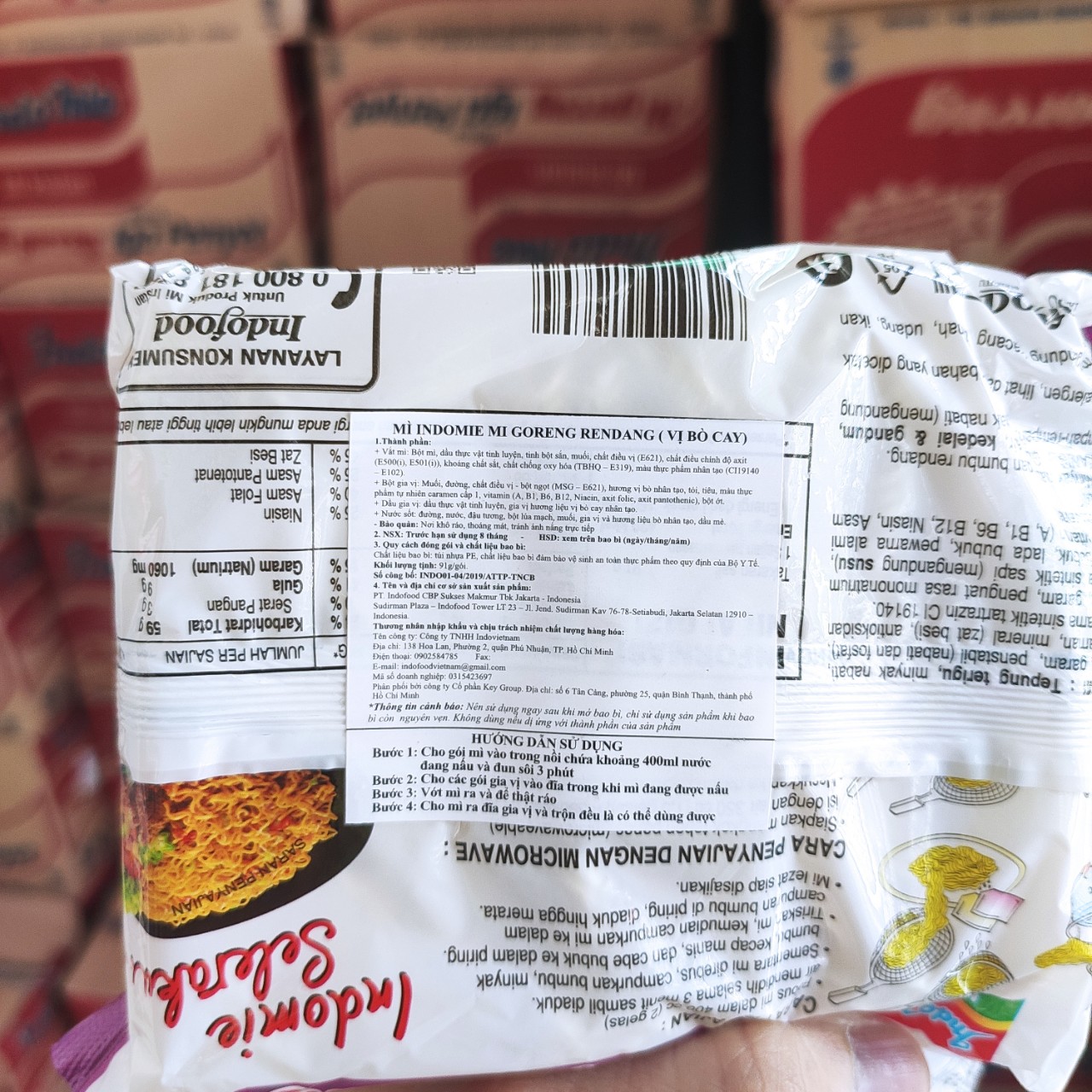 [Mã GROXUAN1 giảm 8% đơn 150K] Mì xào khô số 1 thế giới Goreng indomie Indofood thùng 40 gói đủ vị | BigBuy360 - bigbuy360.vn