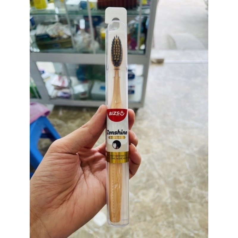Bàn chải đánh răng Bizs+ Zenshine - Carbon
