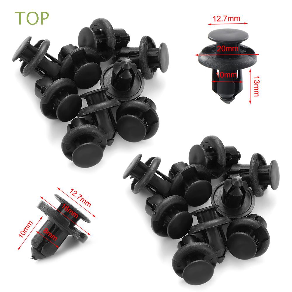 Bộ 20 Đinh Tán Nhựa 8mm 10mm Cho Xe Ô Tô
