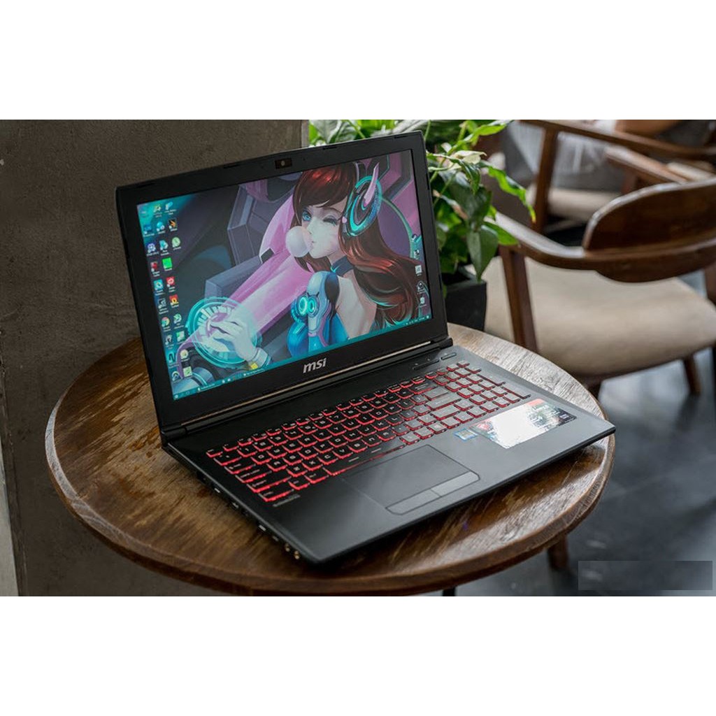 Laptop chơi Game MSI GL62M-7RDX (Core I7-7700HQ 8CPU, DDR4 8GB, SSD 128GB + 1TB, VGA GTX 1050, FullHD) Fullbox | BigBuy360 - bigbuy360.vn