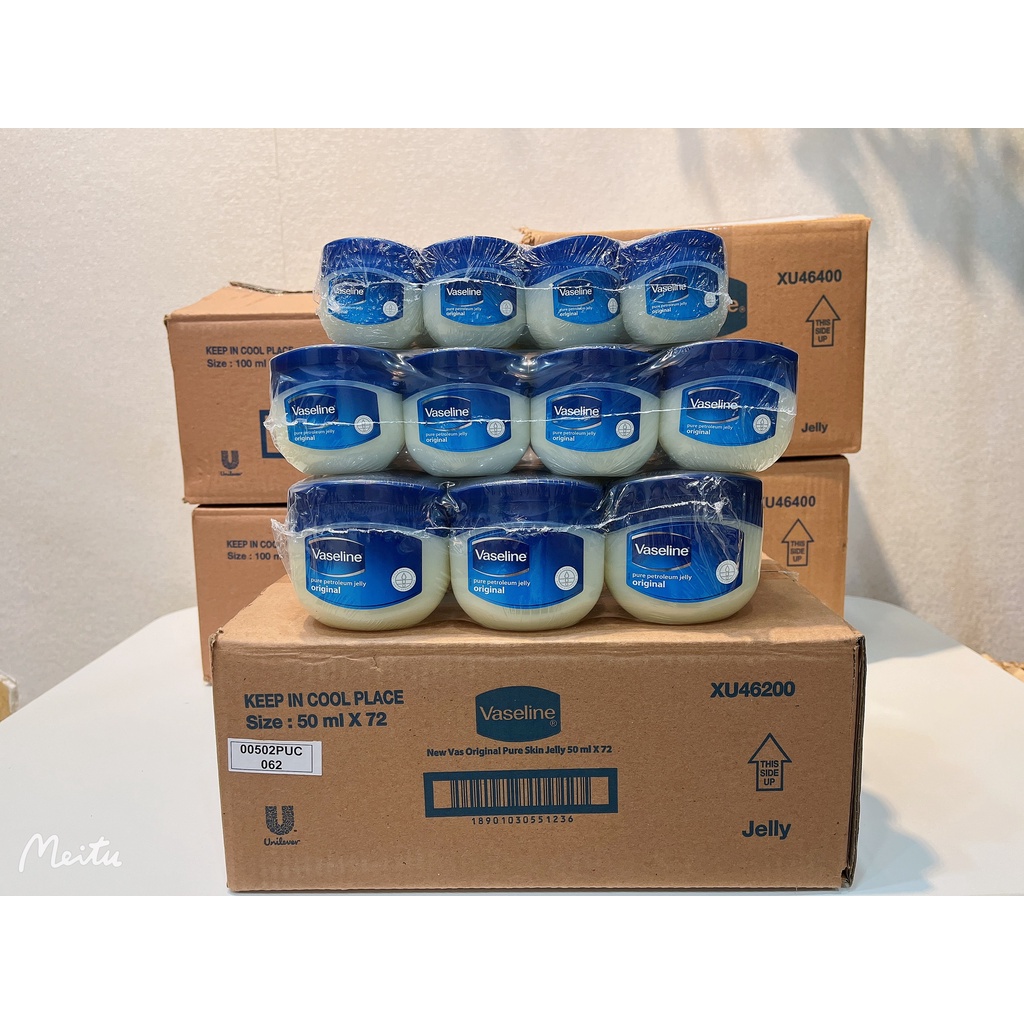 [Bản Mới - UK] Sáp dưỡng đa năng Vaseline Pure Petroleum Jelly Original 50ml 100ml 250ml - Hity Beauty