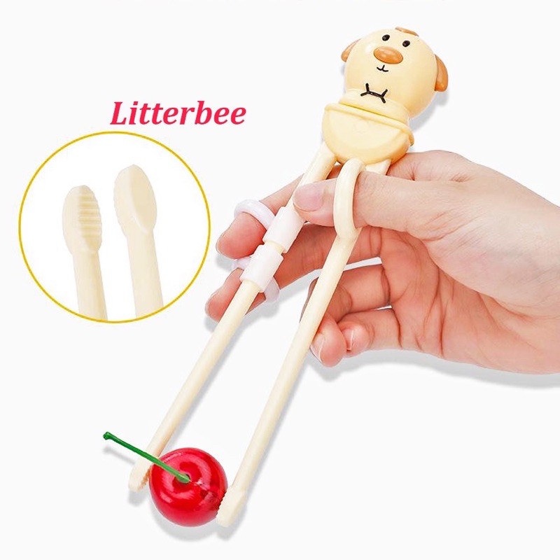 Đũa tập gắp cho bé xỏ ngón Litter Bee