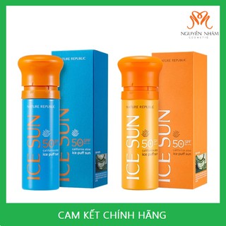 Kem chống nắng Ice Sun Nature Republic SPF50+ 100ml của Hàn Quốc