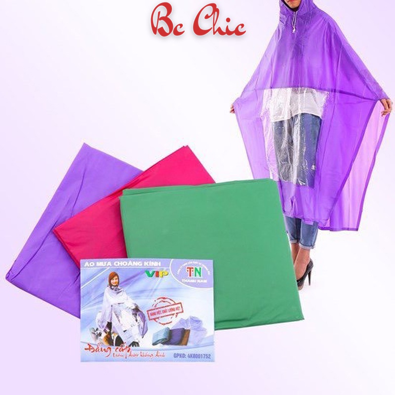 ÁO MƯA CHOÀNG CÁNH DƠI 1 ĐẦU/2 ĐẦU CÓ BÓNG KÍNH SIÊU NHẸ BC_CHIC LINGERIE