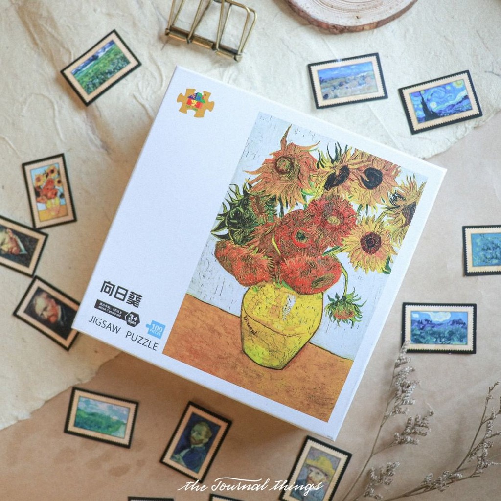 Puzzle Van Gogh 100pcs (Xếp Hình Tranh Van Gogh 100 Mảnh)