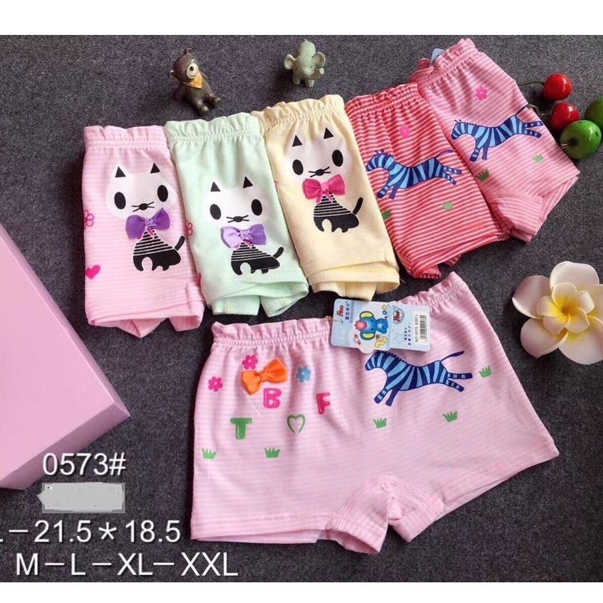 Set 10 quần chip cute cho bé gái