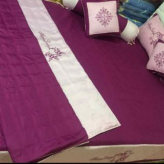 (Cho sem hàng) Bộ chăn ga gối (  7 món) hàng đẹp
