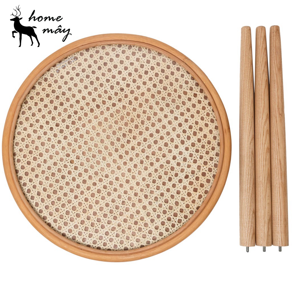 Bàn Mây Mắt Cáo HOMEMAY - Sản phẩm chắc chắn, trang trí cho nhà cửa, quán Cafe, và Home Stay