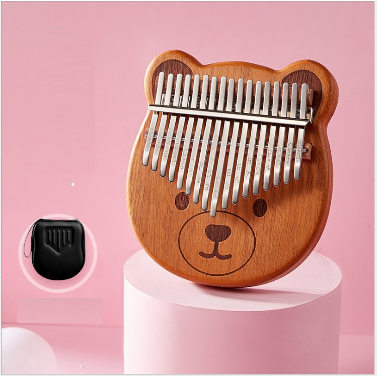 Đàn kalimba 17 phím gấu Missha MS-17 Tặng túi chống sốc