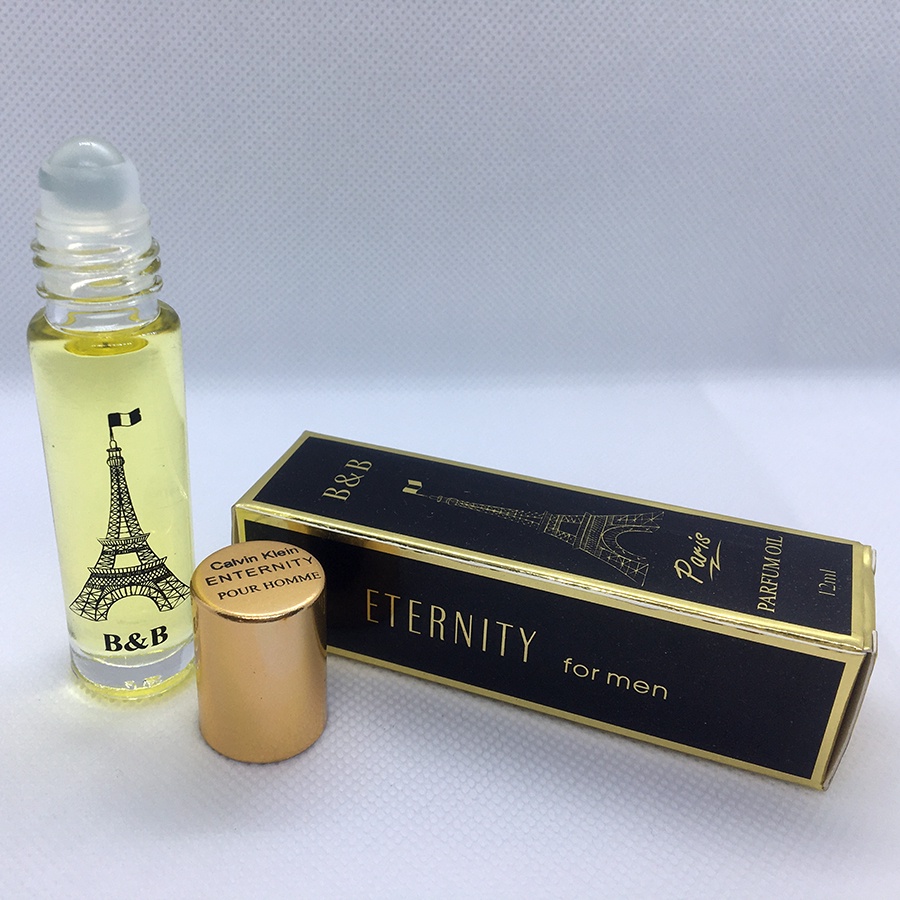 Tinh dầu nước hoa nam mini ETERNITY FOR MEN-12ml-Dạng lăn | BigBuy360 - bigbuy360.vn