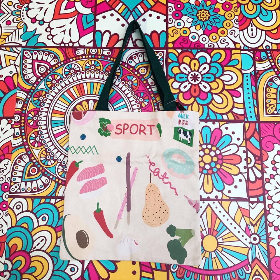 Totebag họa tiết food