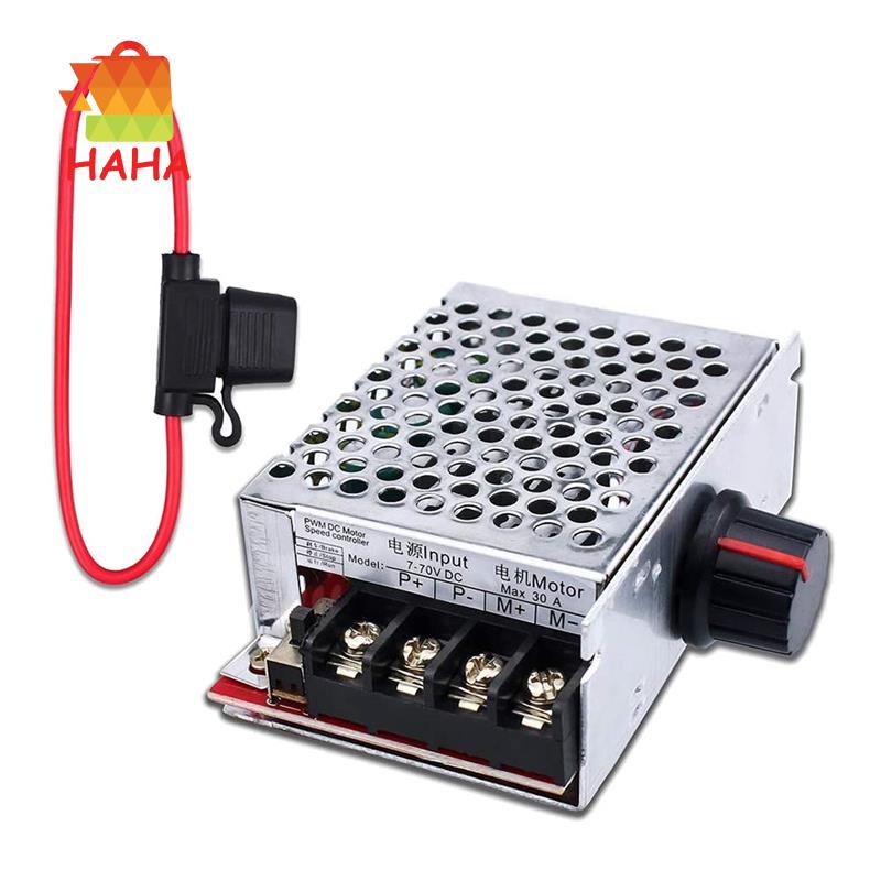 Bộ Điều Khiển Tốc Độ Động Cơ 7-70V 30A PWM DC 12V 24V 36V 48V Với 30 Amp