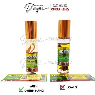Dầu Nhân Sâm Ginseng Green Herb Oil 8ml Thái Lan