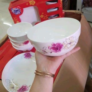 ✔Bộ bát km 9 món của  Omo v