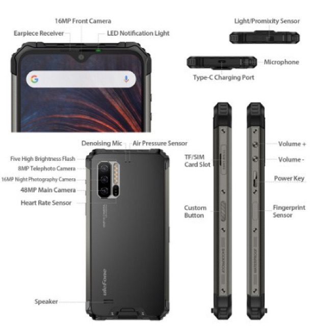 Điện thoại Ulefone armor x5