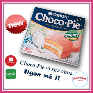 Hộp 12 chiếc bánh Chocopie vị sữa chua yogurt thơm ngon bổ dưỡng lợi khuẩn siêu hot – Buôn rẻ.com 01001