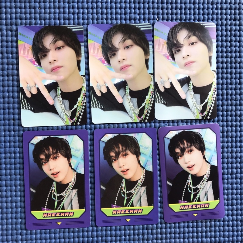 Haechan Hình ảnh thẻ bo góc photocard trang trí album pop up Matching NCT Dream NCT127 Glitchmode