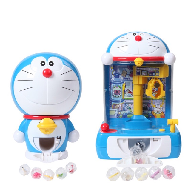 [Mã SMA071008 hoàn 10K xu đơn 0Đ] Mô hình Doraemon bảo bối - Máy gắp bảo bối