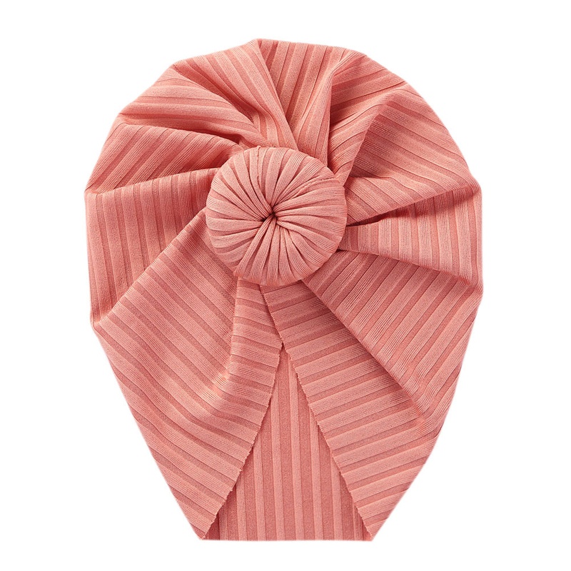 Khăn Turban Cotton Mềm Mại Thắt Nơ Phong Cách Ấn Độ Dành Cho Trẻ Sơ Sinh