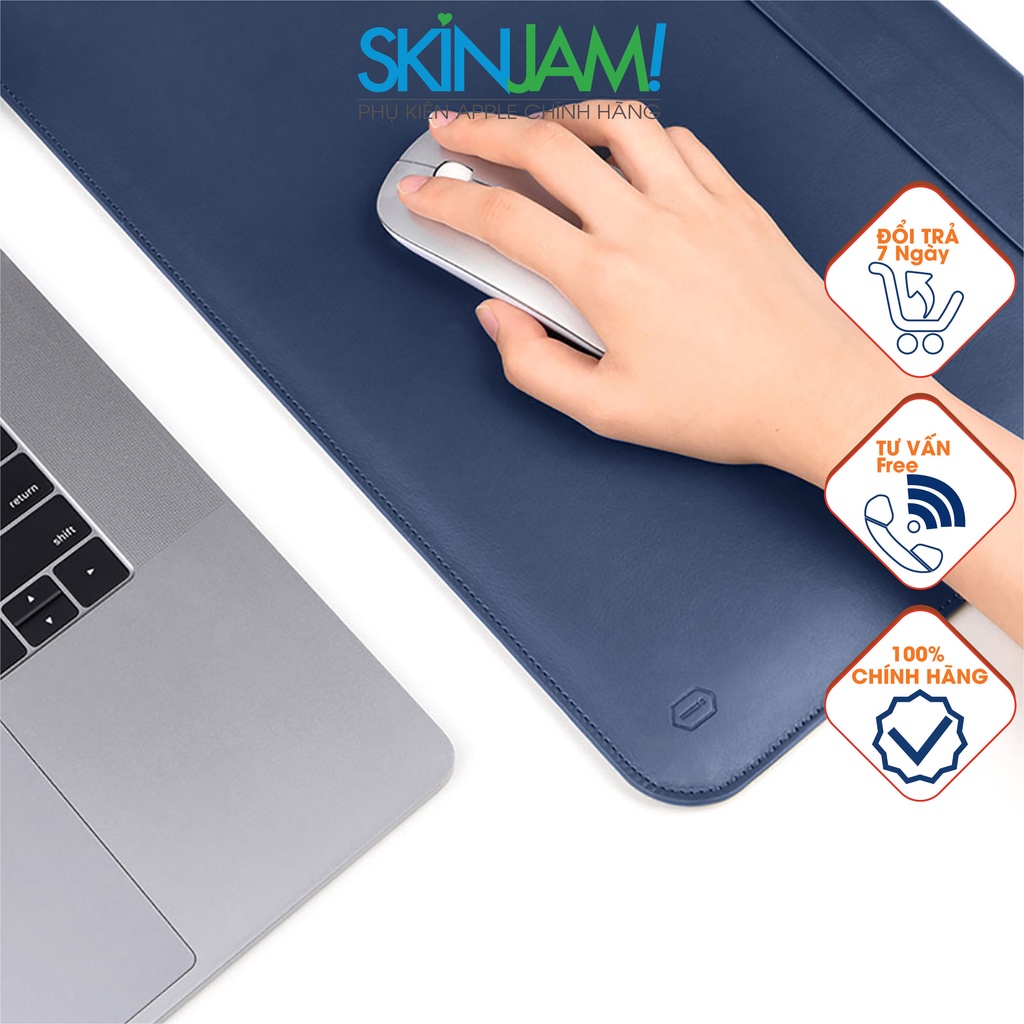Túi Da Wiwu Skin Pro II M-B-ook ,Surface Đủ Size - 6 Màu Chính Hãng WIWU