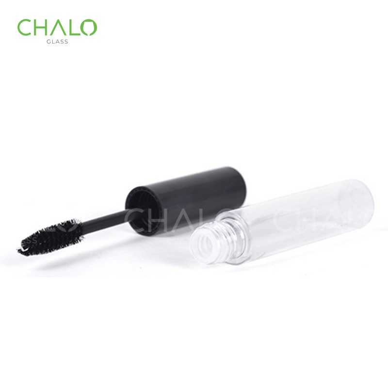 Combo 05 vỏ chuốt mi nhựa PET nắp đen 10ml | MAS10-DEN