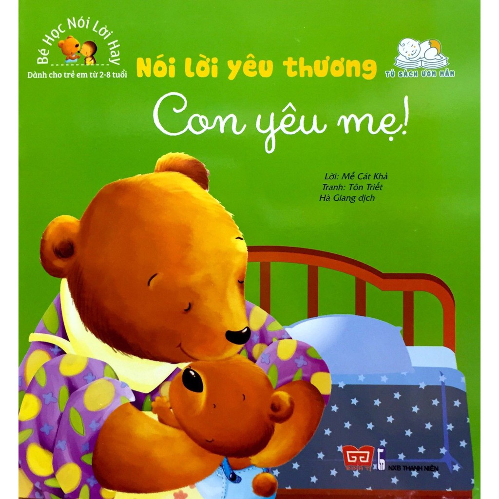 Giảm giá Sách - bé học nói lời hay - nói lời yêu thương - con yêu ...