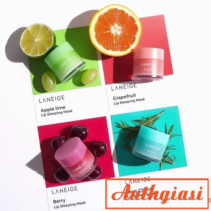 [Chính hãng 100%] Mặt nạ ngủ môi Laneige mini 3g và 8g dưỡng ẩm và phục hồi môi thâm | BigBuy360 - bigbuy360.vn