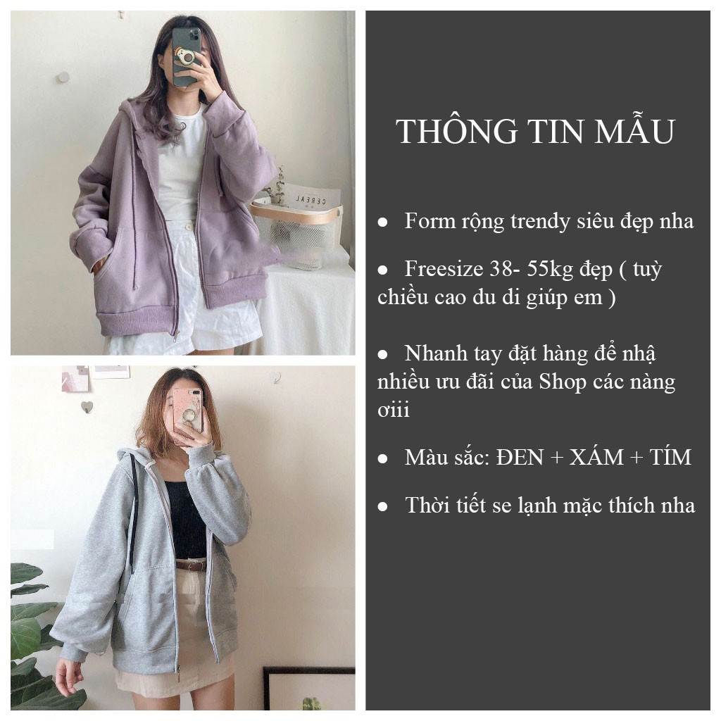Áo khoác hoodie dây kép SIMPLE áo khoác jacket form rộng thu đông_VIETSTAR | BigBuy360 - bigbuy360.vn