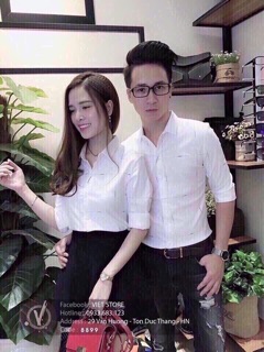 Áo sơmi cặp đôi