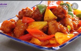 SỐT GÀ CHUA NGỌT THÁI LAn