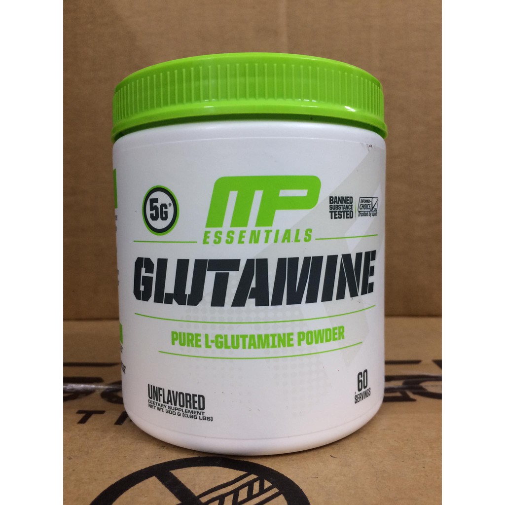 MP Glutamine Essentials | Phục Hồi Cơ Giảm Đau Nhứt Cơ Bắp 60 Lần Dùng - Chính Hãng