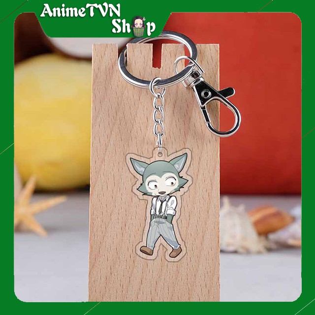 Móc khoá Mica anime Beastars - Nhựa Cứng Acrylic In 2 mặt sắc nét ( ảnh thật )