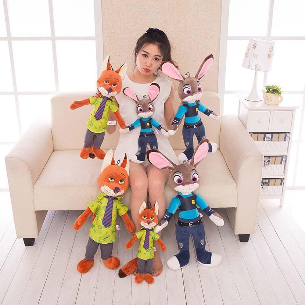 Đồ chơi nhồi bông Hình Thỏ Judy Hopps Mềm Mại Dành Cho Bé