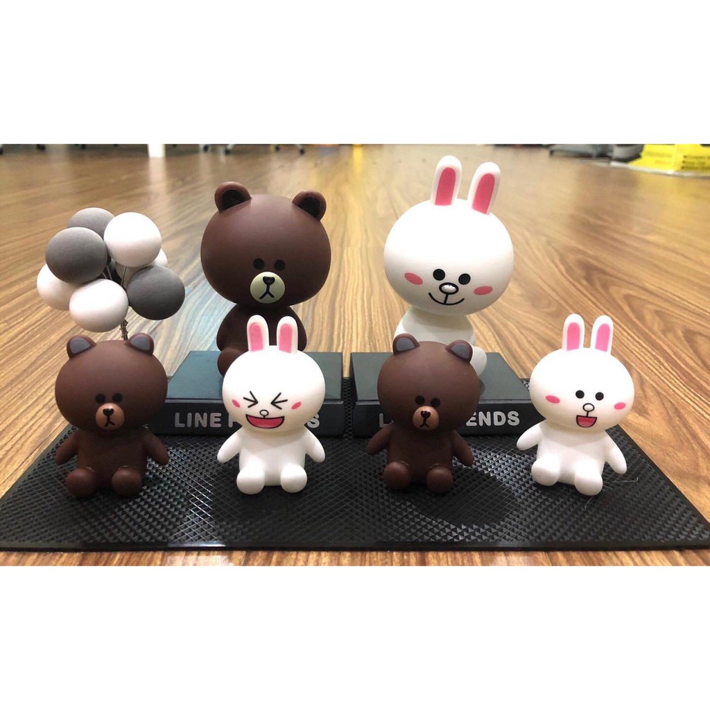 Set taplo Gấu Brown và Thỏ Cony