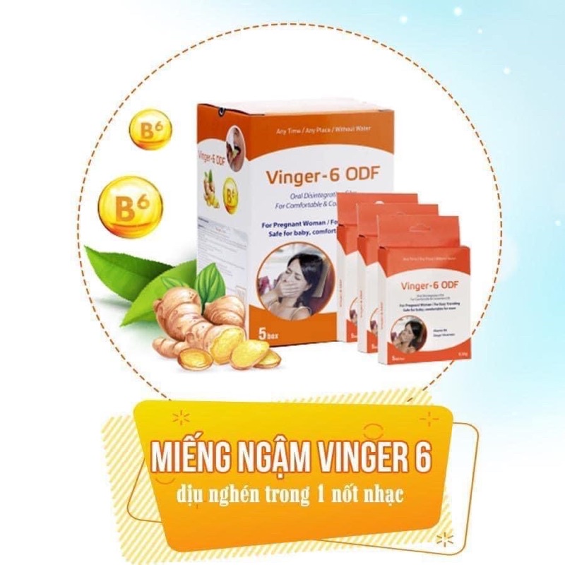 VIÊN NGẬM CHO MẸ BẦU BỊ NGHÉN - VINGER 6, mẹ bầu cảm giác buồn nôi, khó chịu, sợ cảm giác mang thai đã có em này.