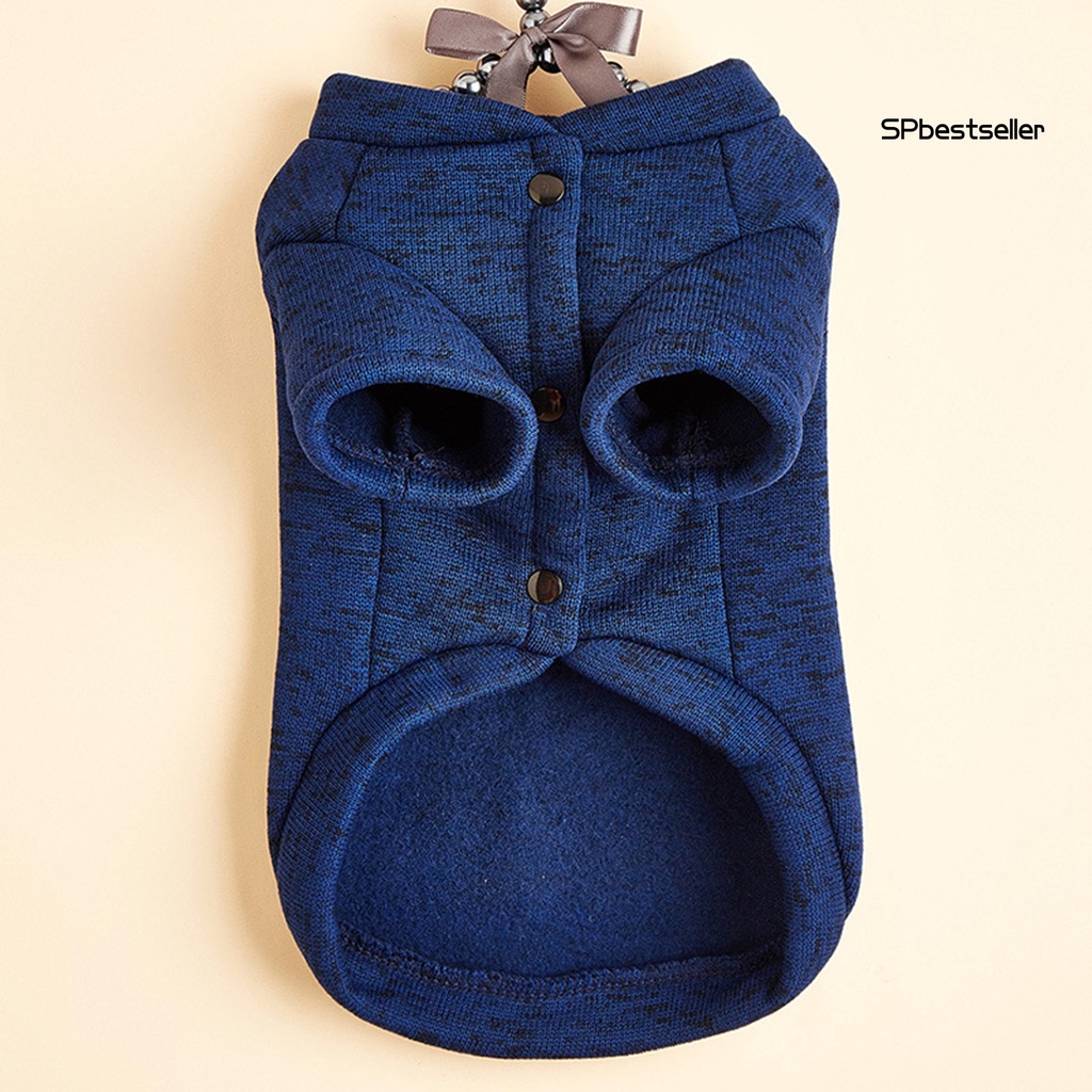 Áo khoác cardigan in chữ giữ ấm thoáng khí thời trang cho thú cưng